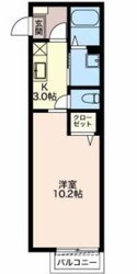 アンソレイユの物件間取画像